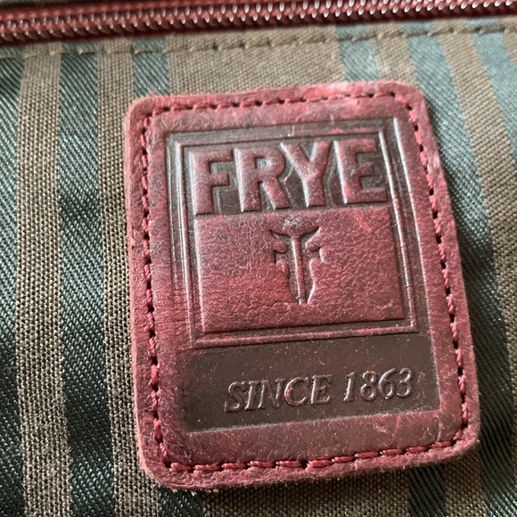 Frye Distressed Leather Shoulder Bag - Picture 8 of 9
